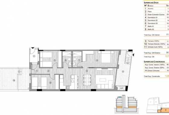 Neue Gebäude - Wohnung - Torrevieja - Centro