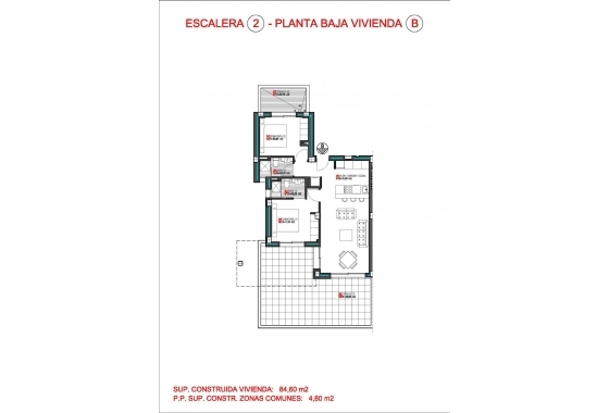 New Build - Apartment / flat - Torrevieja - aguas nuevas