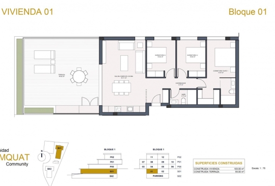 Resale - Apartment / flat - Orihuela - Las Colinas Golf
