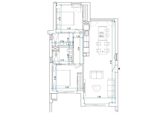 Resale - Apartment / flat - Orihuela Costa - Costa Blanca