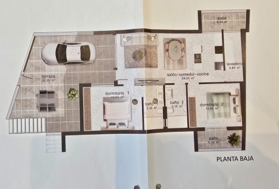 Återförsäljning - Lägenhet / lägenhet - Pilar de la Horadada - Costa Blanca