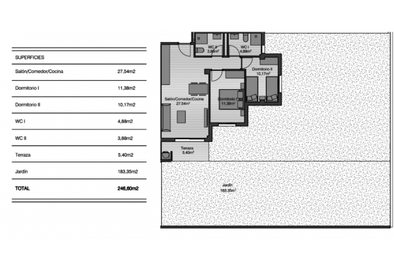 Herverkoop - Appartement / flat - San Miguel de Salinas - Inland