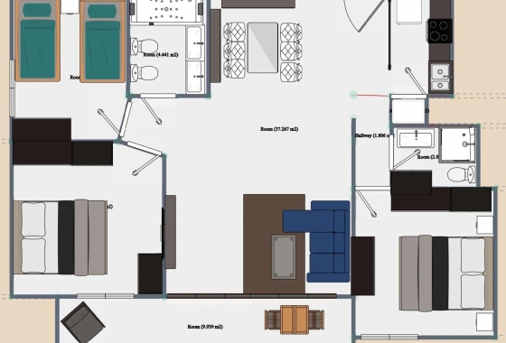 Återförsäljning - Takvåning - Torrevieja - 