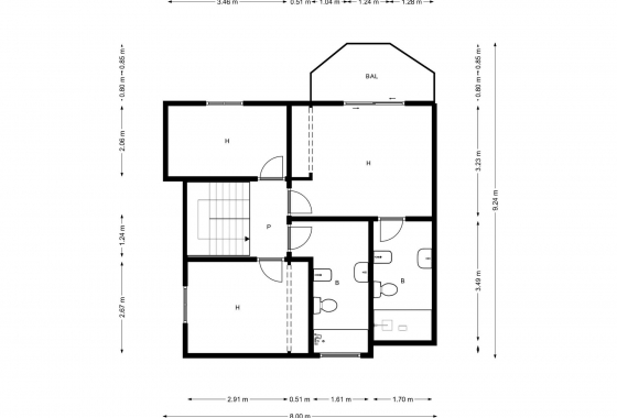 Resale - Townhouse - Orihuela Costa - Los Almendros-la Florida