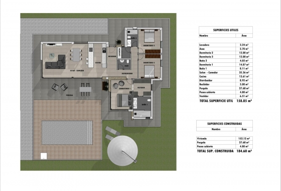 Nieuwbouw Woningen - Villa - Pinoso - Pinoso - El Pinós