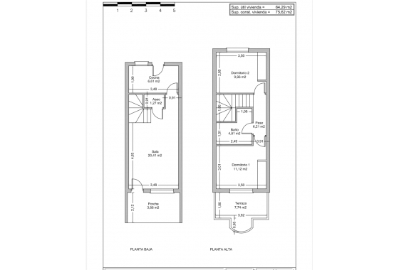 Resale - Townhouse - Rojales - Inland