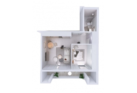 Wiederverkauf - Wohnung - Torrevieja - Paseo Maritimo