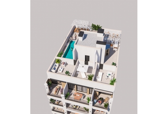 Nybyggnation - Bungalow - Torrevieja