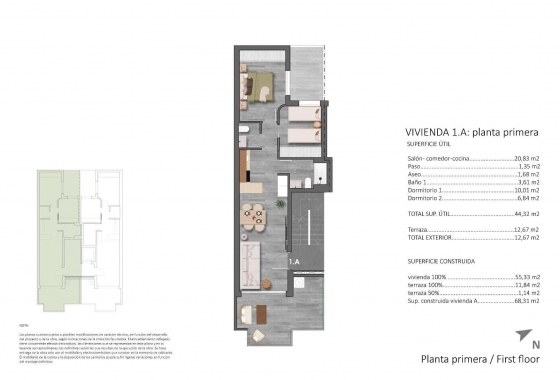 Neue Gebäude - Wohnung - Pilar de la Horadada - Torre De La Horadada