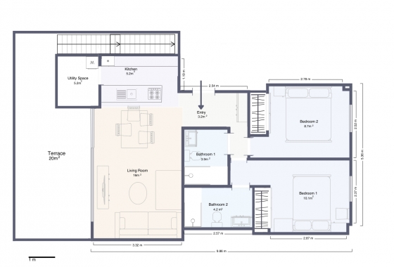 Wiederverkauf - Wohnung - Orihuela Costa - Costa Blanca