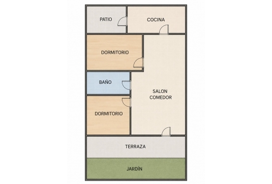 Resale - Bungalow - Torrevieja - Aguas Nuevas 1