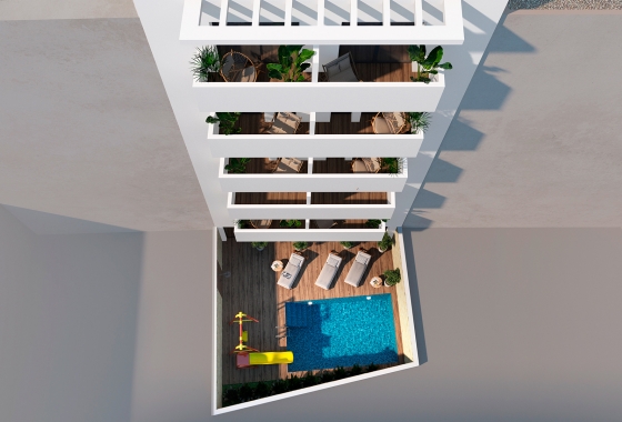 Neue Gebäude - Penthouse - Torrevieja