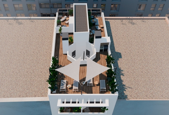 Neue Gebäude - Penthouse - Torrevieja