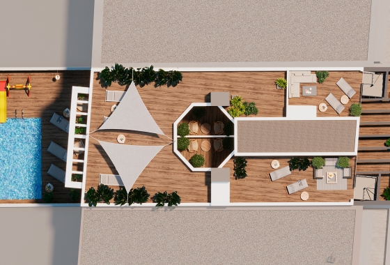 Neue Gebäude - Penthouse - Torrevieja