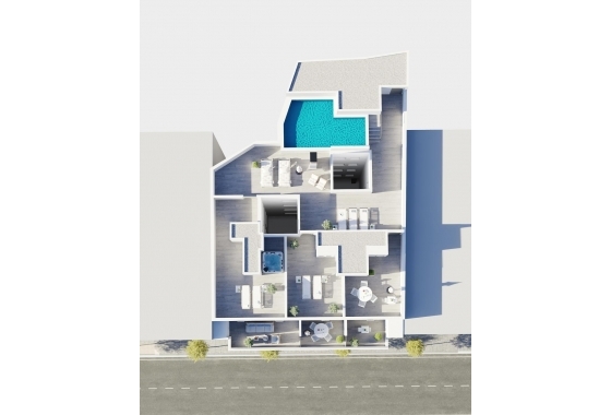 Obra nueva - Apartamento / piso - Torrevieja - Centro