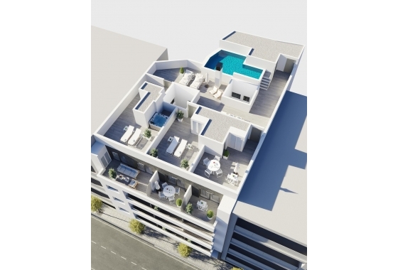 Obra nueva - Apartamento / piso - Torrevieja - Centro