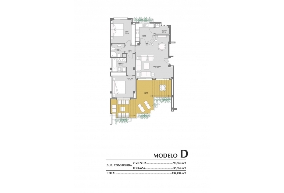 Nouvelle construction - Attique - Orihuela Costa - Lomas de Campoamor