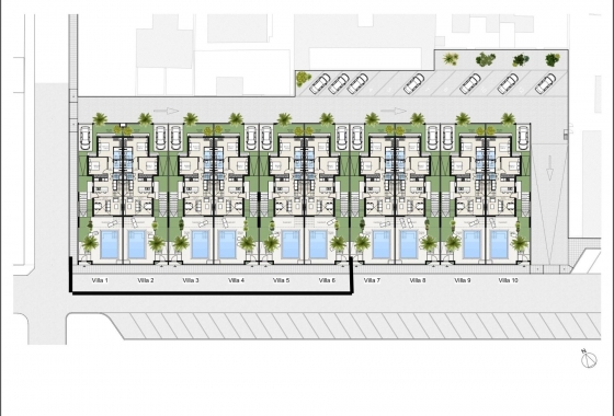 Nieuwbouw Woningen - Villa - Los Nietos - Centro