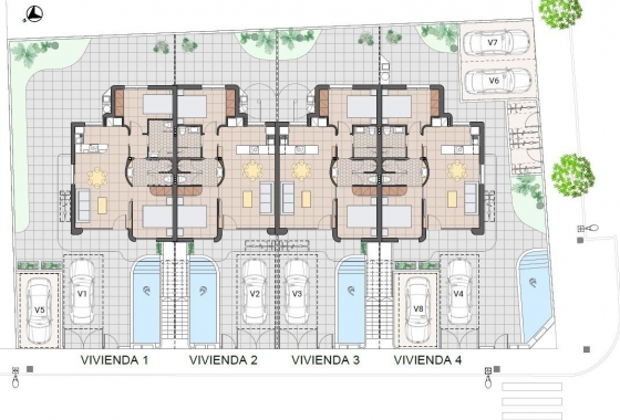 Obra nueva - Bungalow - Pilar de la Horadada - pueblo