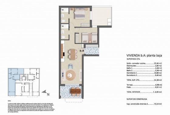 Neue Gebäude - Wohnung - Pilar de la Horadada - Torre De La Horadada