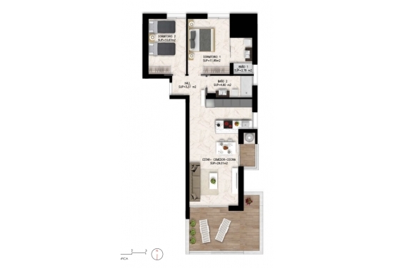 Revente - Appartement - Orihuela - Inland