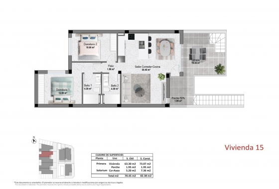 Nybyggnation - Bungalow - Pilar de la Horadada - Zona Pueblo