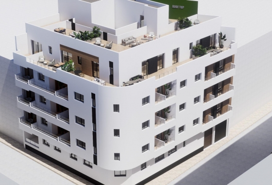Nieuwbouw Woningen - Appartement / flat - Torrevieja - pueblo