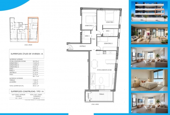 New Build - Apartment / flat - Benijofar - Pueblo
