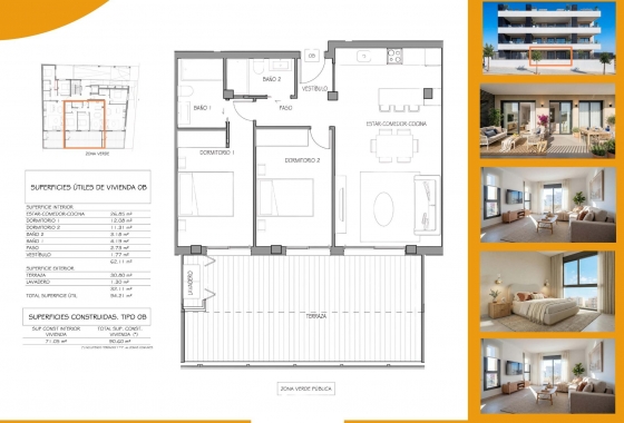 New Build - Apartment / flat - Benijofar - Pueblo