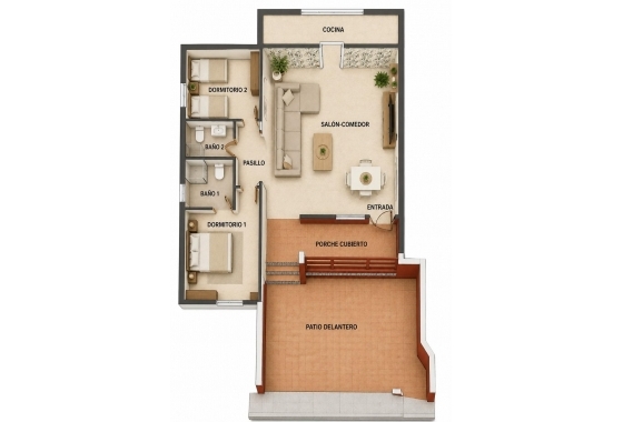 Resale - Bungalow - Orihuela Costa - Los Altos