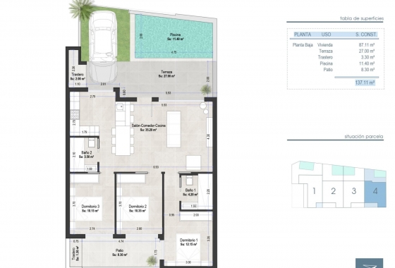 Nieuwbouw Woningen - Bungalow - San Pedro del Pinatar - Las Esperanzas