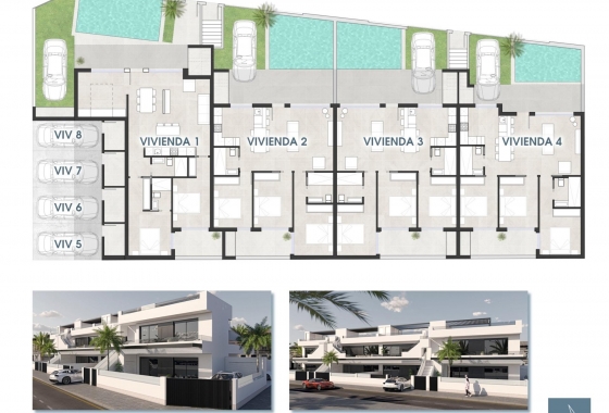 Nieuwbouw Woningen - Bungalow - San Pedro del Pinatar - Las Esperanzas