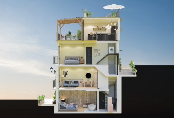 Revente - Maison de ville - Alicante - Costa Blanca