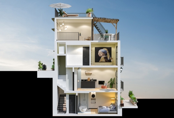 Revente - Maison de ville - Alicante - Costa Blanca