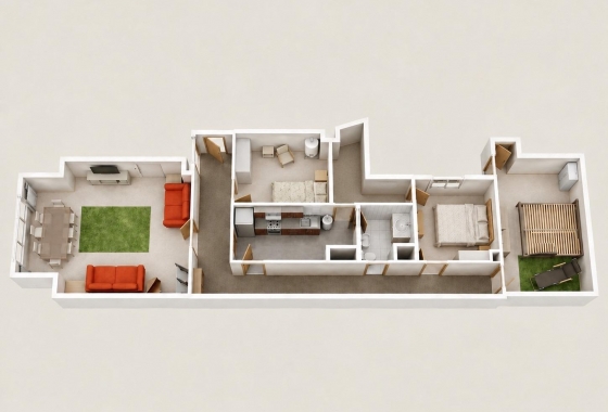 Herverkoop - Appartement / flat - Guardamar del Segura - Centro