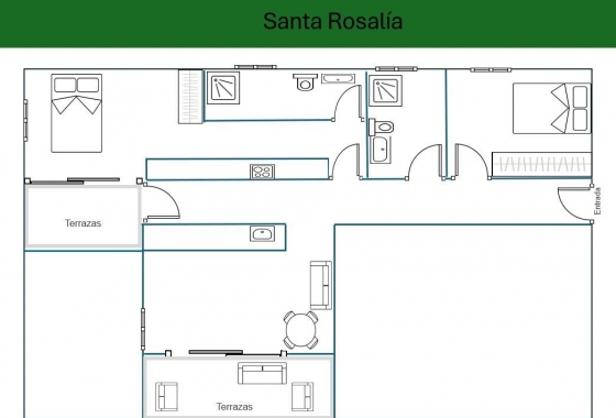 Återförsäljning - Lägenhet / lägenhet - Torre Pacheco - Dolores De Pacheco-santa Rosalía