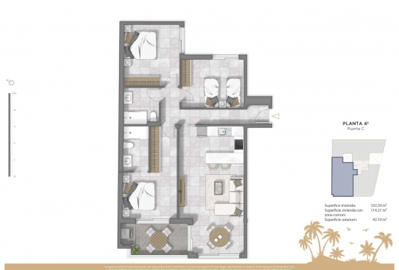 Nouvelle construction - Attique - Guardamar del Segura - Pueblo