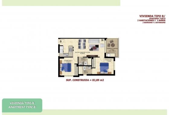 Новостройка - Квартира - Torrevieja - Nueva Torrevieja