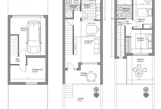 Nieuwbouw Woningen - Herenhuis - Mutxamel - Valle Del Sol